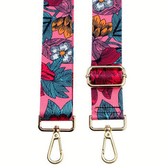 Vintage Flower Purse Strap Replaced Durable Strap Adjustable Wide Shoulder Bag