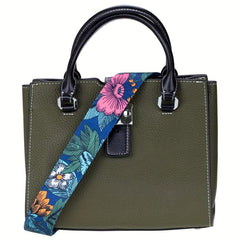 Vintage Flower Purse Strap Replaced Durable Strap Adjustable Wide Shoulder Bag