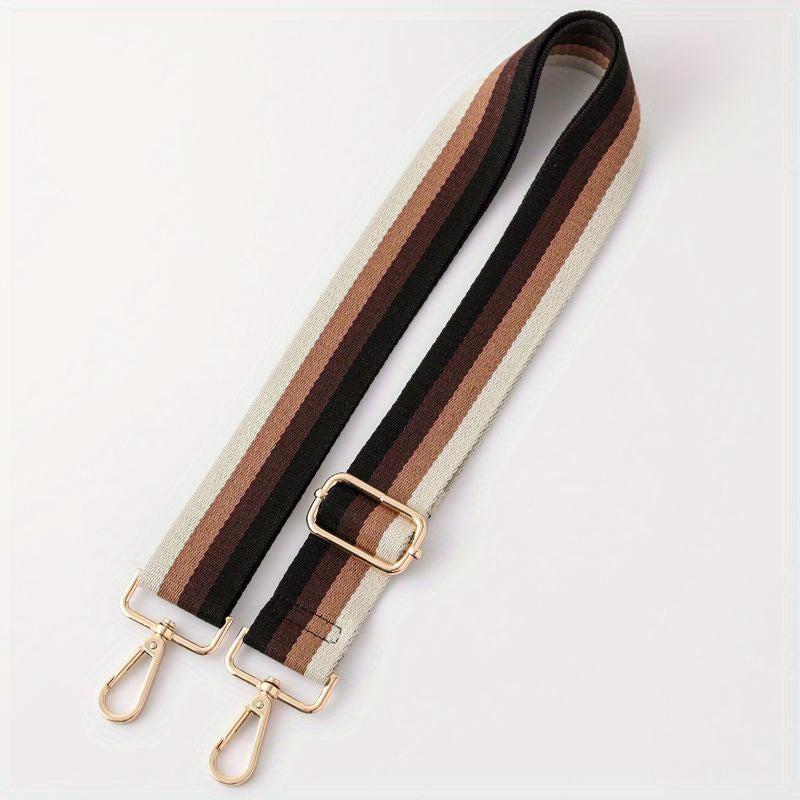 Colorblock Bag Strap Adjustable Shoulder Accessory