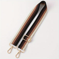 Colorblock Bag Strap Adjustable Shoulder Accessory