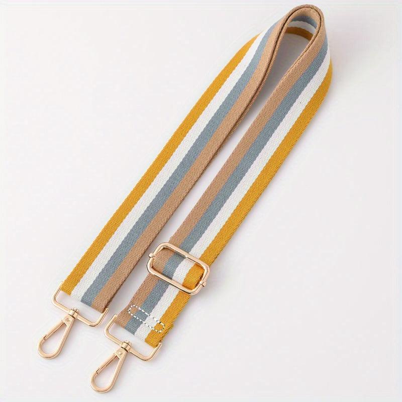 Colorblock Bag Strap Adjustable Shoulder Accessory