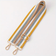 Colorblock Bag Strap Adjustable Shoulder Accessory