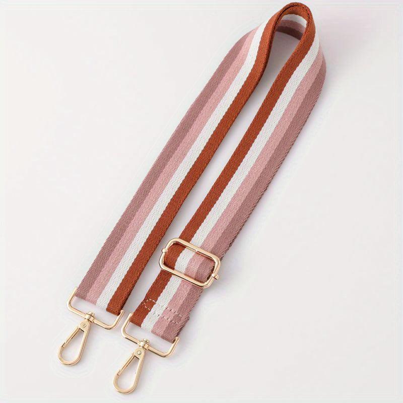 Colorblock Bag Strap Adjustable Shoulder Accessory