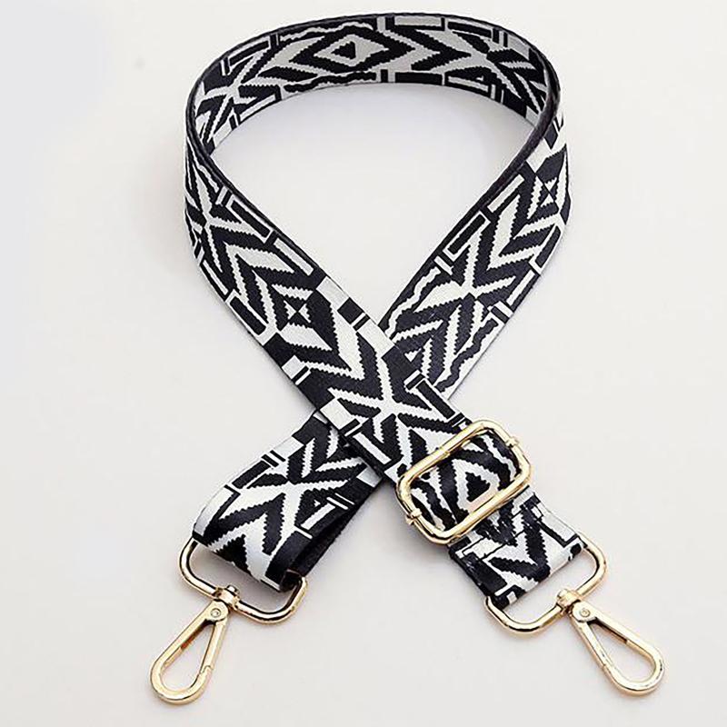Vintage Pattern Bag Strap Lightweight Adjustable Shoulder Strap