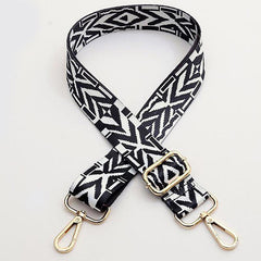 Vintage Pattern Bag Strap Lightweight Adjustable Shoulder Strap