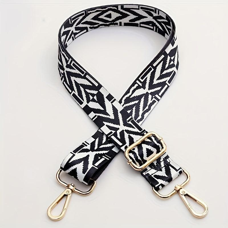 Vintage Pattern Bag Strap Lightweight Adjustable Shoulder Strap
