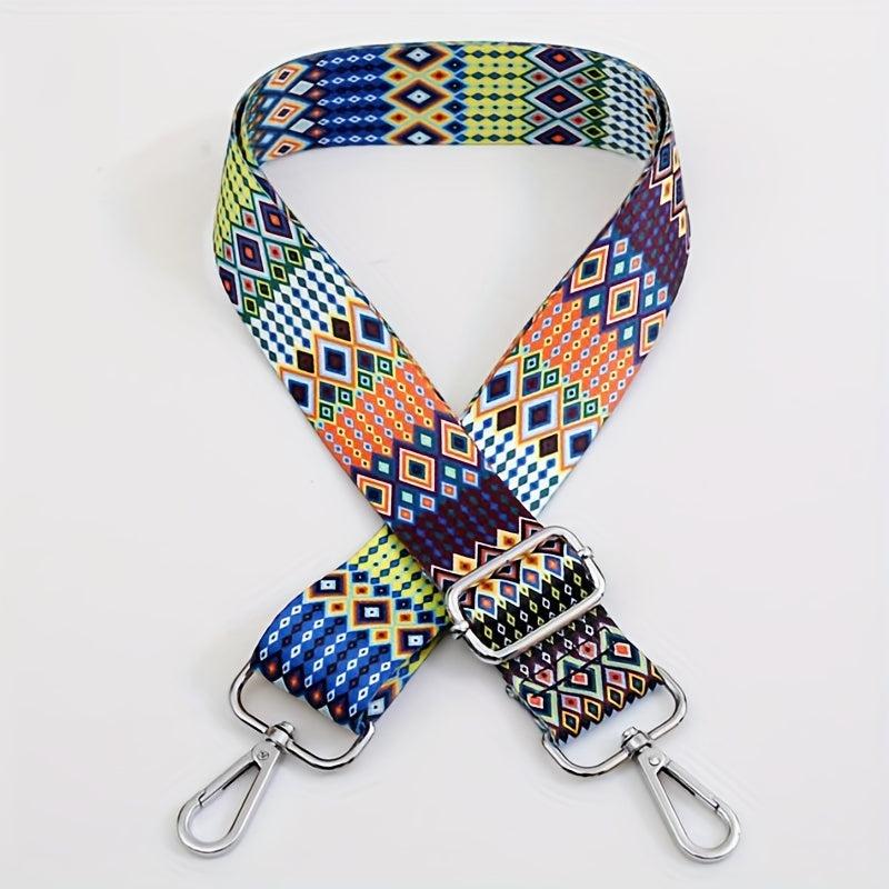 Vintage Pattern Bag Strap Lightweight Adjustable Shoulder Strap