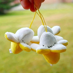 Creative Mini Peel Banana Phone Plush Keychain Pendant