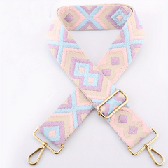 Vintage Pattern Bag Strap Wide Adjustable Strap Portable Reusable Strap
