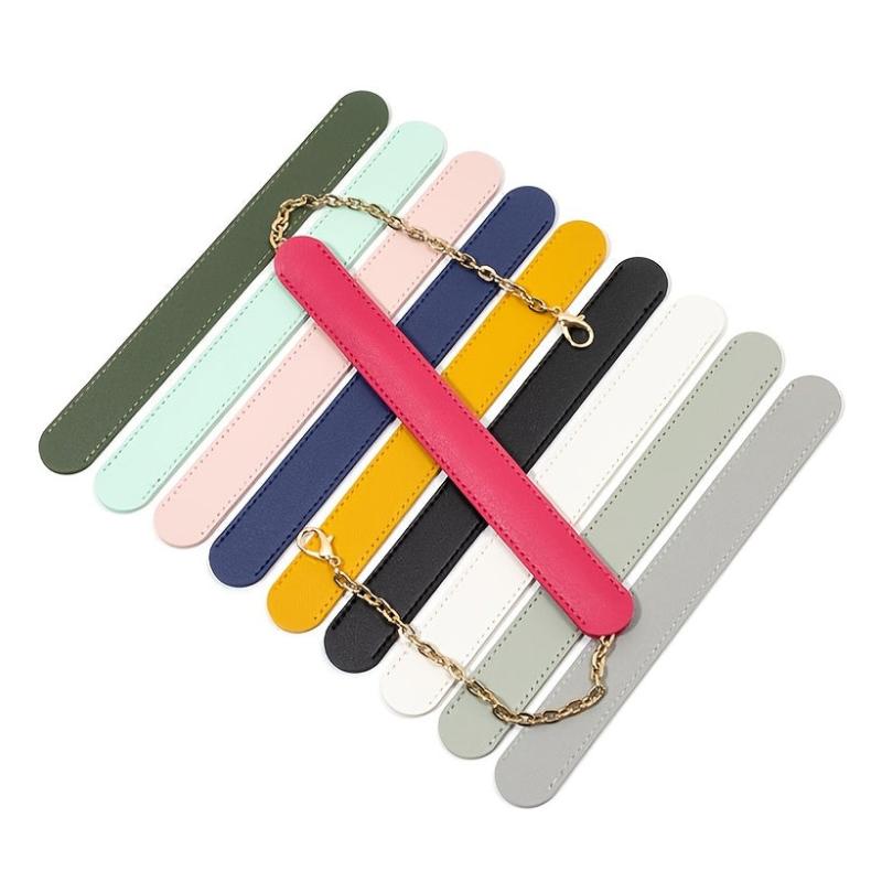 PU Leather Shoulder Pad Chain Strap Modification Non-slip Cover