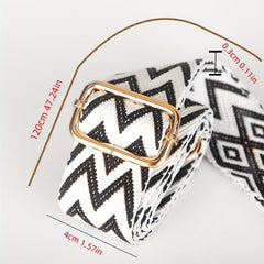 Colorful Patterns Shoulder Strap Adjustable Wide Bag Strap