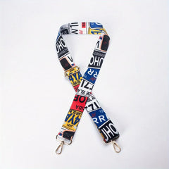 Colorful Patterns Shoulder Strap Adjustable Wide Bag Strap