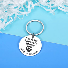 Metal Letter Embossed Bag Pendant for Gift