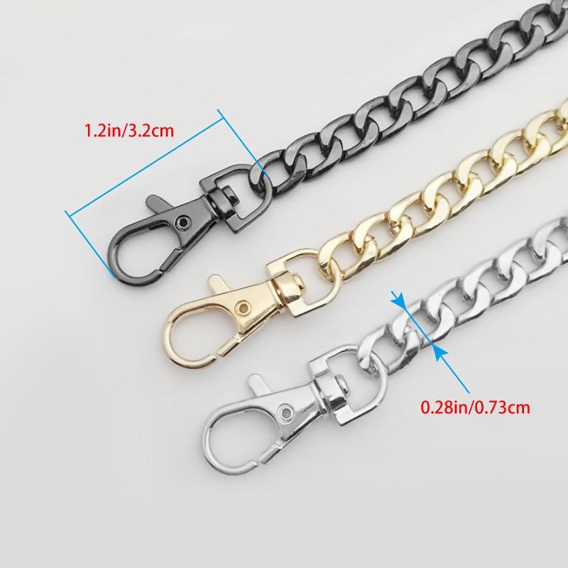 Metal Shoulder Bag Strap DIY Replacement Crossbody Bag Chain