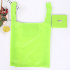 Large Capacity Tote Bag Dacron Foldable Portable Reusable Grocery Bag