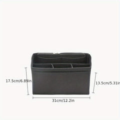 Portable Large Capacity Makeup Bag Multifunctional Felt Liner Bag