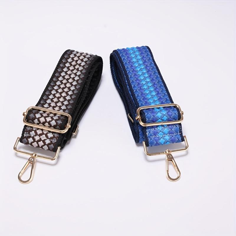 Adjustable Shoulder Crossbody Bag Straps Embroidered Belts Accessories