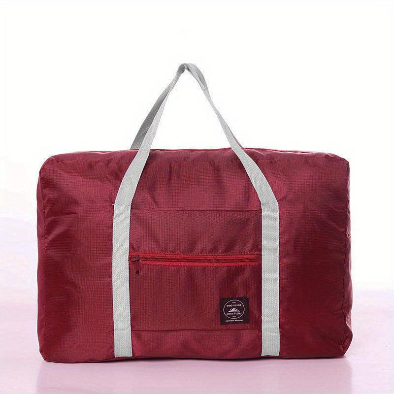 Foldable Duffel Bag Lightweight Large Capacity Travel Storage Bag