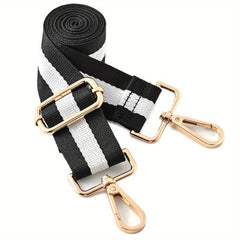 Purse Strap Replacement Striped Adjustable Shoulder Strap DIY Bag Accessories