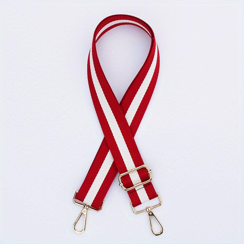 Purse Strap Replacement Striped Adjustable Shoulder Strap DIY Bag Accessories