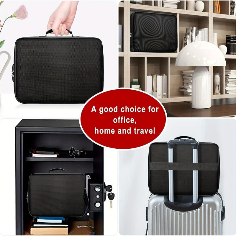 Fireproof Document Bag with Combination Lock