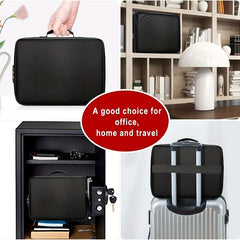 Fireproof Document Bag with Combination Lock