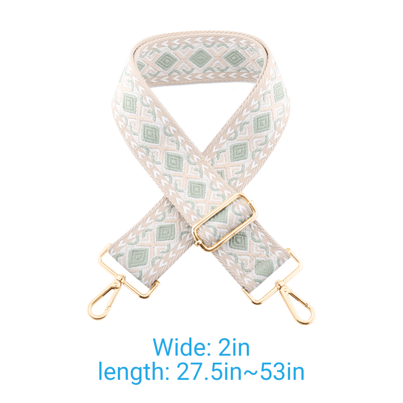 Vintage Pattern Shoulder Bag Strap Reusable