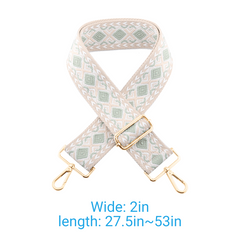 Vintage Pattern Shoulder Bag Strap Reusable