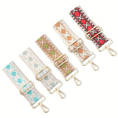 Vintage Pattern Shoulder Bag Strap Reusable