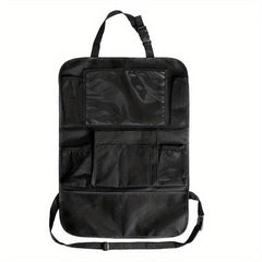 Car Back Seat Organizer Storage Bag Tablet Holder for Kids & Trips