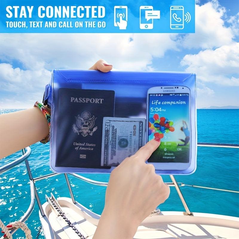 Waterproof PVC Fanny Pack for Fishing Skating Swimming