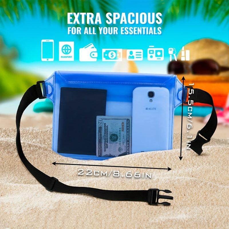 Waterproof PVC Fanny Pack for Fishing Skating Swimming