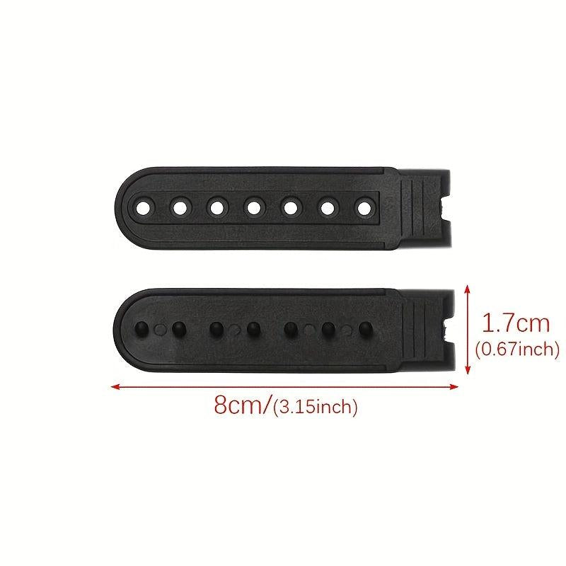 5 Sets Snapback Strap Replacement 7 Holes Buckle Hats Repair Fasteners