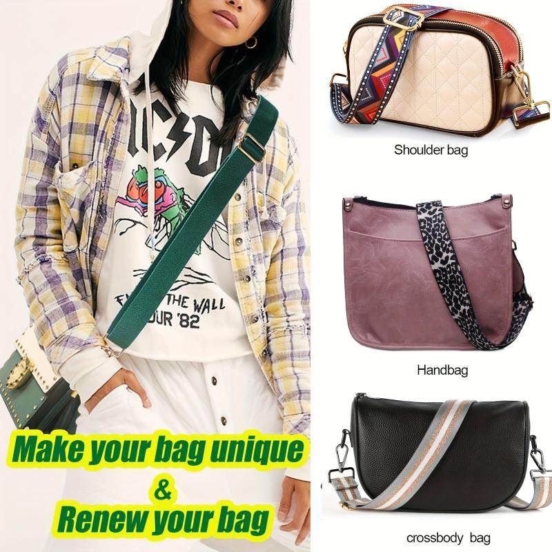 Leopard Print Bag Strap Adjustable Lightweight Reusable Accessory