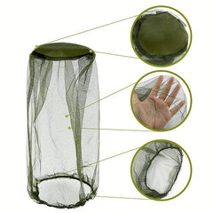 Outdoor Wide Brim Sunshade Mesh Camouflage Cap