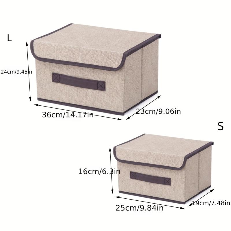 Large Capacity Foldable Container Organizer Box