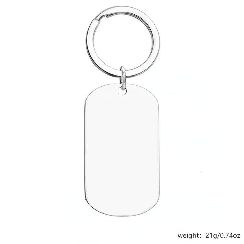 Metal Bag Pendant Letter Print Accessory