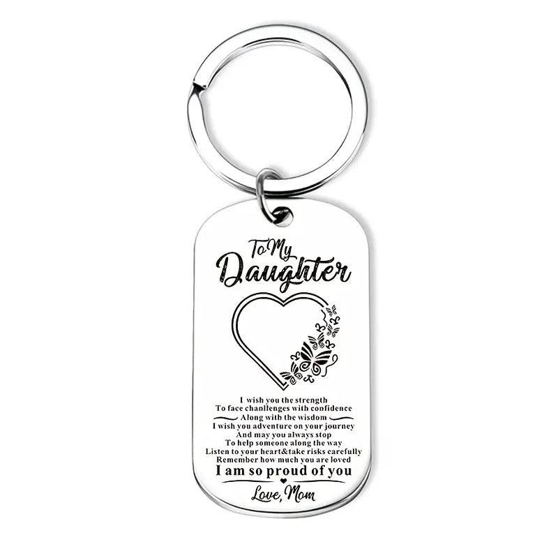 Metal Bag Pendant Letter Print Accessory