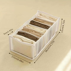 Foldable Lightweight Clothes Organizer With Grids