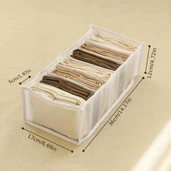 Foldable Lightweight Clothes Organizer With Grids