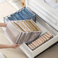 Foldable Lightweight Clothes Organizer With Grids