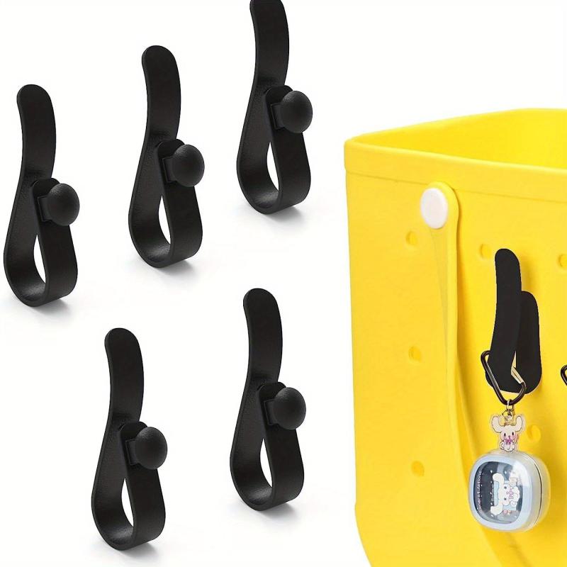 5 Pcs Plastic Beach Bag Hooks Detachable Durable Bag Accessories