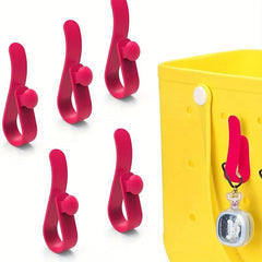 5 Pcs Plastic Beach Bag Hooks Detachable Durable Bag Accessories