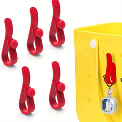 5 Pcs Plastic Beach Bag Hooks Detachable Durable Bag Accessories