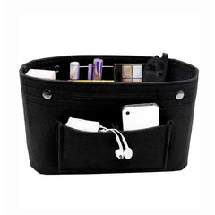 Felt Backpack Insert Storage Bag Travel Organizer Cosmetic Bag
