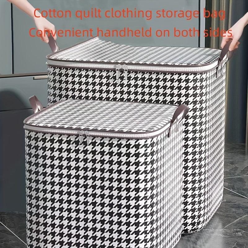 Thousand Bird Grid Pattern Comforter Storage Bag