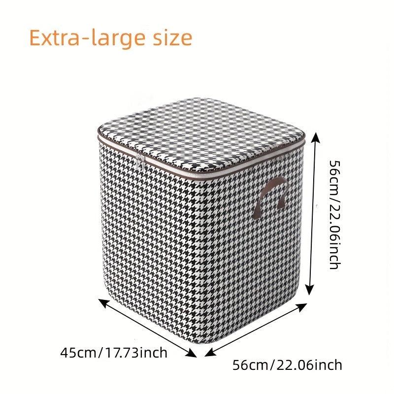 Thousand Bird Grid Pattern Comforter Storage Bag
