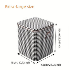 Thousand Bird Grid Pattern Comforter Storage Bag