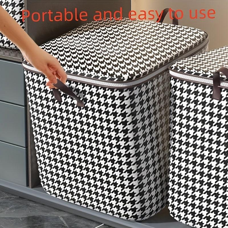 Thousand Bird Grid Pattern Comforter Storage Bag