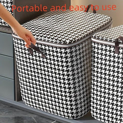 Thousand Bird Grid Pattern Comforter Storage Bag